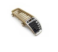 Grille d'aération de rechange pour console centrale centrale Boxster pour Cayman 981 2012-2016 - Grille d'aération de tableau de bord avant de voiture 98155213104 (rouge carrera) (beige)