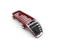 Grille d'aération de rechange pour console centrale centrale de voiture Boxster pour Cayman 981 2012-2016 - Grille d'aération de tableau de bord avant de voiture 98155213104 (noir) (rouge carrera)
