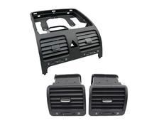 Grille d'aération de rechange pour console centrale VW pour Jetta MK5 pour Golf 5 pour Rabbit 2004-2011 1K0819728 1K0819703 1K0819704 (A 4 pièces) (A 3 pièces)