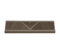 Grille d'aération de sol en acier de 38,1 cm - Circulation d'air simplifiée - Housse amovible - Systèmes de ventilation silencieux pour maison - Circulaires d'air circulaires silencieuses