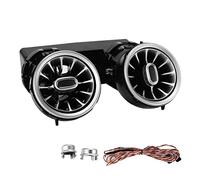 Grille D'aération De Turbine à LED, Kit D'éclairage Ambiant De Rechange Pour Grille D'aération De Turbine à LED Arrière 3 Couleurs Compatible Avec MercedesBenz C GLCClass W205 X253 20152018