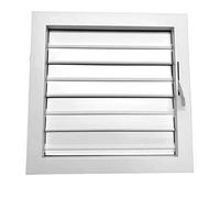 Grille D'aération, De Ventilation Amovible en Alliage D'aluminium Sortie d'air Extérieur Étanche Et Résistante Aux Températures Élevées, Convection, pour Usage Interne Ou Externe