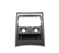 Grille d'aération de voiture, pour série 3 E90 E91 en fibre de carbone pour climatiseur arrière de voiture, cadre extérieur cendrier