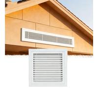 Grille d'aération décorative 50,8 x 106,7 cm - Grille de registre en acier pour plafond, mur et sol - Élégante housse de ventilation CVC - Finition blanche, améliore la décoration d'intérieur