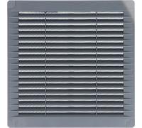Grille d'aération EDM 87703 Gris 15 x 15 cm
