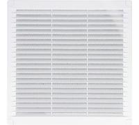 Grille d'aération EDM 87704 Blanc 20 x 20 x 0,7 cm Moustiquaire