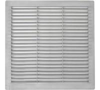 Grille d'aération EDM 87707 Gris 25 x 25 x 0,7 cm Moustiquaire