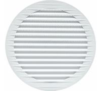 Grille d'aération EDM 87721 Blanc Ø 15 cm