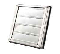 Grille d'aération en acier inoxydable de 10,2 cm, 1,2 cm, 1,2 cm, sortie de refroidissement