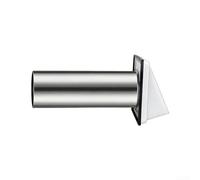 Grille d'aération en acier inoxydable de 10,2 cm avec maille résistante aux oiseaux, hotte d'échappement externe pour maison, salle de bain, cuisine, garage, capuchon mural antirouille avec tuyau