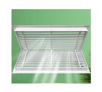 Grille d'aération en alliage d'aluminium, panneau de ventilation CVC en forme de L, couverture rectangulaire en métal à persiennes pour applications marines et bateaux