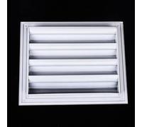 Grille d'aération en aluminium conçue pour les hôtels, les restaurants et les centres commerciaux (400 x 400 mm)