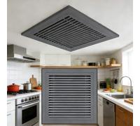 Grille d'aération en aluminium gris 55,9 x 81,3 cm avec filtre en maille pour système de ventilation au plafond et au sol, parfaite pour optimiser le flux d'air à la maison