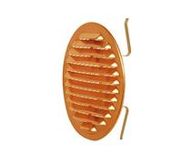Grille d'aération en cuivre avec filet rond 125 - 160 mm