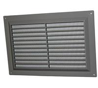Grille d'aération en plastique Gris 250 mm x 170 mm