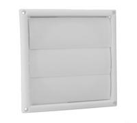 Grille d'aération en plastique pour 6 retours (20 x 20 cm) Système d'air frais à une couche avec lames triades compatibles avec Stan