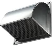 Grille d'aération extérieure carrée de 61 cm (24 Pouces) en Acier Inoxydable - Grille d'évacuation Robuste pour toitures, résistante aux intempéries, idéale pour Une Ventilation optimale.