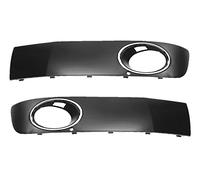 Grille d'aération gauche + droite avec anneau chromé pour phare antibrouillard compatible avec T5 à partir de 2009 HZ-DESIGN.