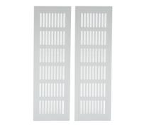 Grille d'aération, grille de ventilation, couvercle d'aération rectangulaire, grille d'aération de placard, grille d'aération de placard, couvercle de grille d'aération de placard