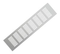 Grille d'aération, Grille de Ventilation en tôle perforée en Alliage d'aluminium (50 x 350 mm)