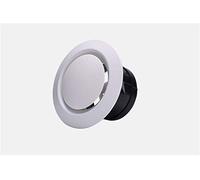Grille d'aération, grille d'ouverture de ventilation, couvercle soupape d'extraction d'air réglable, évent sortie ventilateur en ligne, conduit diffuseur rond, extracteur(4inch 100mm)