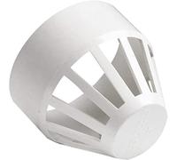 Grille d'aération, grille d'ouverture de ventilation, toit en PVC, couvercle conduit, maille 50-75 mm 110, capuchon respirant d'extrémité tuyau rond(110mm)