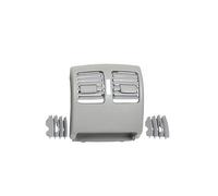 Grille D'aération Grille Sortie D'air Frais Avant Arrière Pour Benz Classe C W204 C180, C200, C220, C230, C260, C300, 350 2007-2011 conduite À Gauche Sortie Climatisation(Rear Gray)