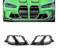 Grille d'aération inférieure de pare-chocs avant en fibre de carbone pour BMW M3 G80 M4 G82 G83 2021+