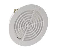 grille d'aération intérieure - simple - pour tube - nicoll 1gatm140