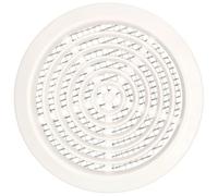 Grille d'aération - KOTARBAU - Rond - Diamètre 80 mm - Moustiquaire - Blanc