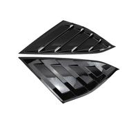 Grille d'aération latérale noire mate 1/4, compatible avec Honda Accord 2018, 2019 et 2020(Glossy Black)