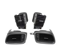 Grille d'aération latérale pour tableau de bord - Grille d'aération centrale gauche droite pour Kia Sorento 2015 2016 2017 2018 (gauche) (1 ensemble)