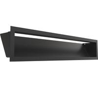 Grille d'aération LUFT 12x60 noir Slim