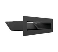 Grille d'aération LUFT 6 x 20 Noir Slim