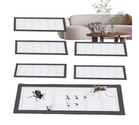 Grille d'aération magnétique au sol - Filtre de registre d'air, grille d'aération - Module d'assemblage du système de filtration des voies respiratoires - Lavable - Anti-poussière - Pollen - Capture