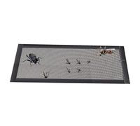 Grille d'aération magnétique au sol - Filtre de registre d'air, grille d'aération - Module d'assemblage du système de filtration des voies respiratoires - Lavable - Anti-poussière - Pollen - Capture