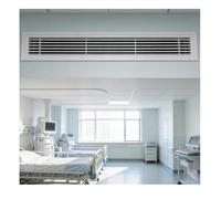 Grille d'aération murale en aluminium 25,4 x 55,9 cm pour greniers, hôtels et résidences, montage encastré pour une meilleure ventilation dans les espaces commerciaux et résidentiels