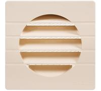 Nicoll - Grille d aeration speciale facade sable getm125 pour tube pvc