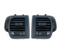 Grille d'aération noire for tableau de bord central Skoda Fabia 2 MK2 Roomster 2007-2010 5J0820951E 5J0819701 5J0819702(Left and Right)