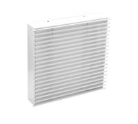 Grille d'aération Open Air 11 SubSteel Carré 250 x 250 mm blanc