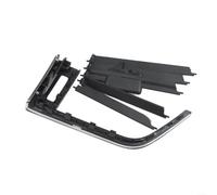Grille d'aération Panneau d'aération Noir PC ABS Remplacement pour Skoda Pour Octavia 2015 2016 2017 2018 2019 2020 2021 Console centrale gauche Pour droit Centre Seulement LHD Conduite à gauche pour
