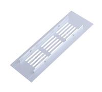 Grille d'aération perforée en alliage d'aluminium - Grille d'aération réglable for salle de bain, cuisine et bureau | 5/8 cm de large, 15-50 cm de long(50x150mm)