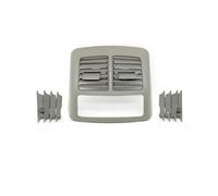 Grille D'aération Pour Benz Classe E W211 E200 E230 E300 E350 Grille Sortie D'aération Centrale Arrière Climatisation, Garniture Roulettes Ventilation De Climatisation(Dark Gray-Panel)
