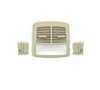 Grille D'aération Pour Benz Classe E W211 E200 E230 E300 E350 Grille Sortie D'aération Centrale Arrière Climatisation, Garniture Roulettes Ventilation De Climatisation(Light Beige-Panel)