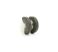 Grille D'aération Pour Benz Classe E W211 E200 E230 E300 E350 Grille Sortie D'aération Centrale Arrière Climatisation, Garniture Roulettes Ventilation De Climatisation(Dark Gray-Wheels)