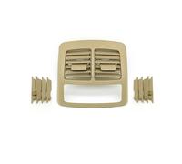 Grille D'aération Pour Benz Classe E W211 E200 E230 E300 E350 Grille Sortie D'aération Centrale Arrière Climatisation, Garniture Roulettes Ventilation De Climatisation(Beige-Panel)