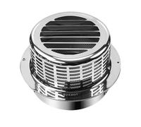 Grille d'aération pour Entrées et Sorties d'air, grille ventilation, Bouche de Sortie Ventilations Grilles, hotte d'échappement, Capot de Sortie d'air Prise Murale 100-190mm(190mm/7.5inch)
