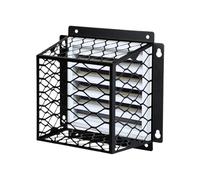 Grille d'aération pour sèche-linge - Housse d'aération extérieure | Hotte d'aération Dryerr | Grille d'échappement en acier galvanisé résistant aux intempéries | Bouclier anti-oiseaux en acier