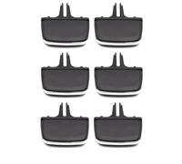Grille D'aération Pour Volvo Pour XC90 2016-24 32219347 Kit Réparation Clip Bouton Coulissant Grille Ventilation Climatisation Avant Et Arrière Voiture Grille De Ventilation(6 piece)