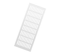 Grille D'aération Rectangulaire En Alliage D'aluminium, 1 Pièce, Grille Respirante, For Armoire, Garde-robe, Trou De Ventilation, Armoire À Chaussures, Couvercle Décoratif De Refroidissement, 100 Mm(1